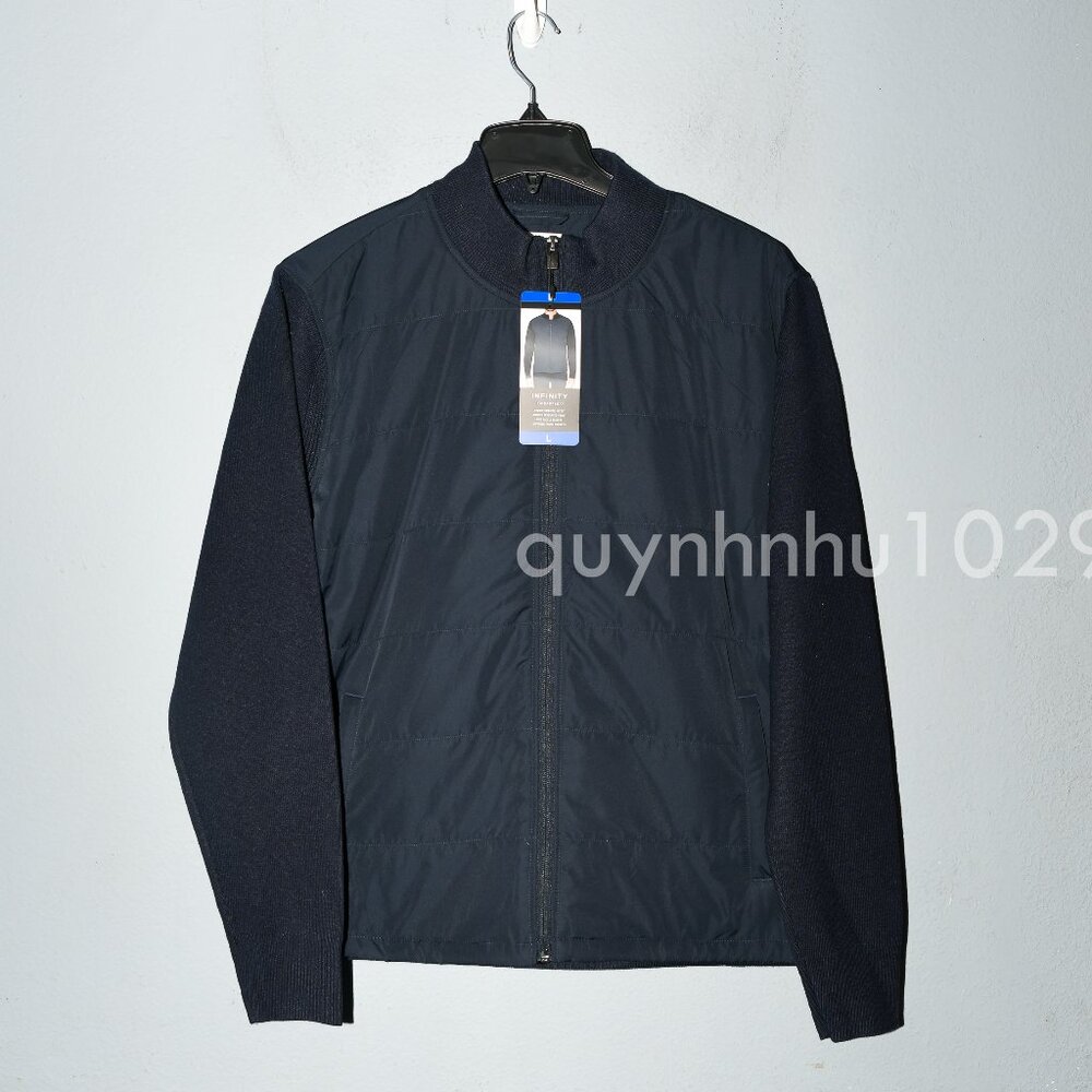 Infinity Men's Mixed Media Jacket - Picture 3 of 13
